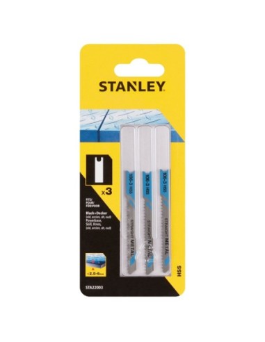 3 hojas HSS para corte recto