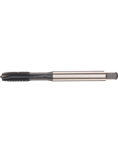 Machos roscar a máquina DIN371 HSSE vaporizada tipo INOX forma B M8 FORTIS