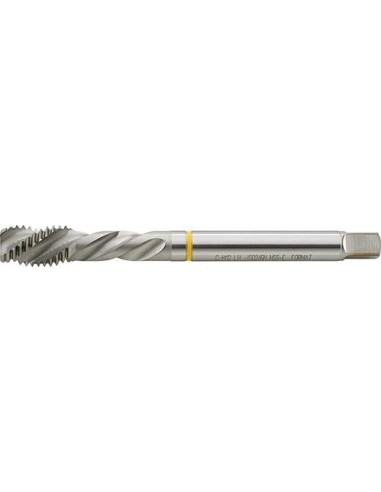Macho roscar a máquina DIN371 HSSE forma C izda M6