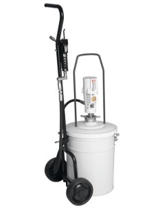 PAQUETE MÓVIL DE BOMBA NEUMÁTICA PUMPMASTER 3 - 55:1 PARA GRASA, BIDÓN 20 KG
