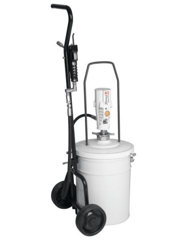 PAQUETE MÓVIL DE BOMBA NEUMÁTICA PUMPMASTER 3 - 55:1 PARA GRASA, BIDÓN 20 KG