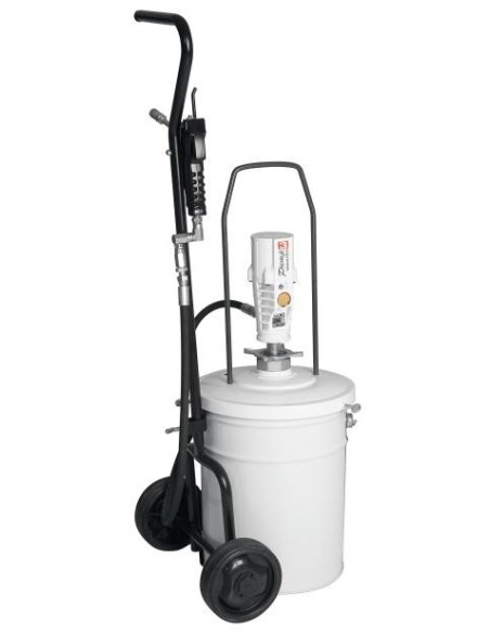 PAQUETE MÓVIL DE BOMBA NEUMÁTICA PUMPMASTER 3 - 55:1 PARA GRASA, BIDÓN 20 KG