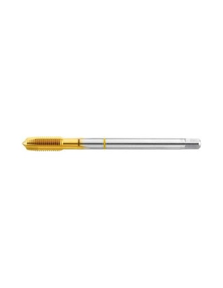 Macho roscar a máquina DIN374 HSSE TiN forma B M4x0,50 GÜHRING