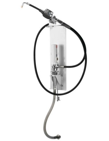 PAQUETE ESTACIONARIO DE BOMBA NEUMÁTICA PUMPMASTER 2 - 3:1 PARA ACEITE, MONTAJE LATERAL, IBC 1.000 L