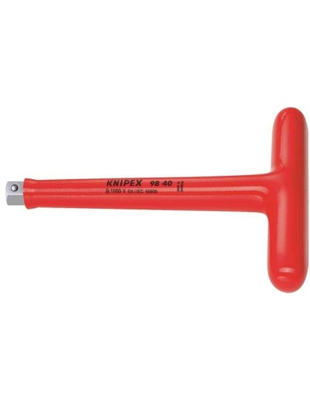 Mango en T con cuadradillo externo de 1/2 200 mm KNIPEX 98 40