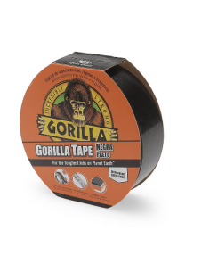 CINTA AMERICANA REFORZADA GORILLA TAPE NEGRA 32MM X 48MM