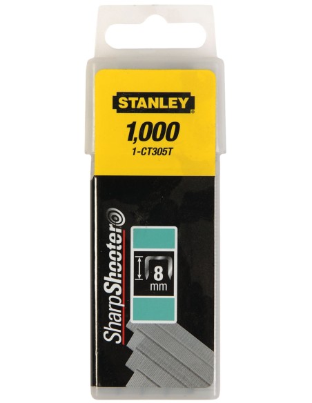 Grapa Tipo 300 - 8mm - 1000u. (para grapadora 6-CT10X)