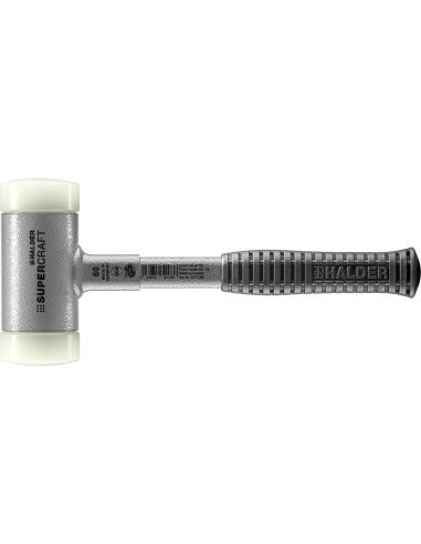 Martillo superficie blanda con mango de tubo de acero sin contragolpe 60mm HALDER