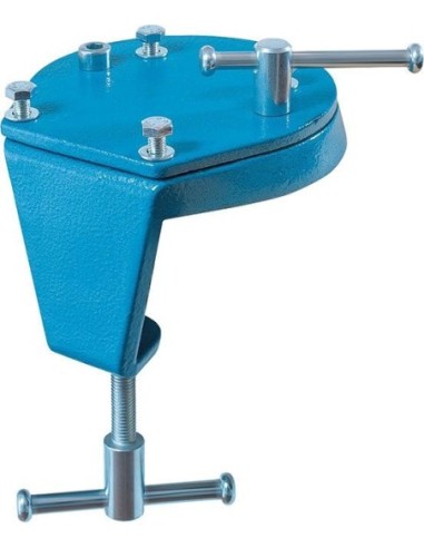 Tornillo banco Compact 120mm c/ mordaza giratoria 100mm BROCKHAUS