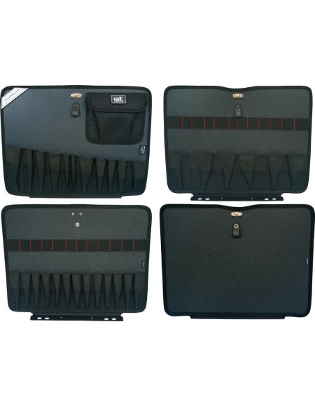 Maletin de herramientas con mega ruedas 485x190x370mm GT