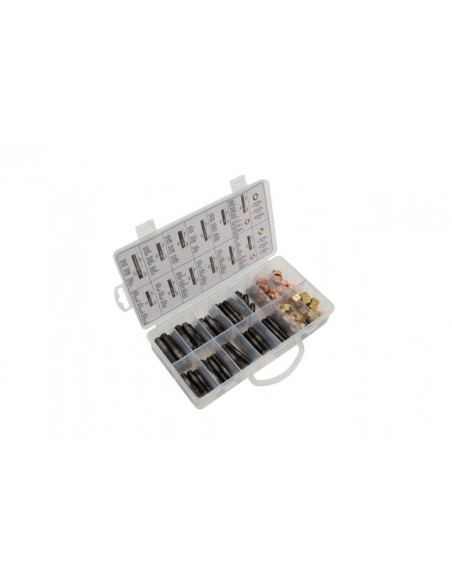 KIT TUERCAS E PINOS ROSCADOS M8/M10 100PZS