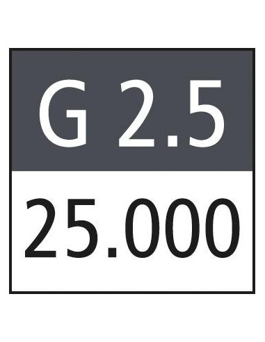 Alojamiento JISB6339ADB BT40 M8x75mm FORTIS