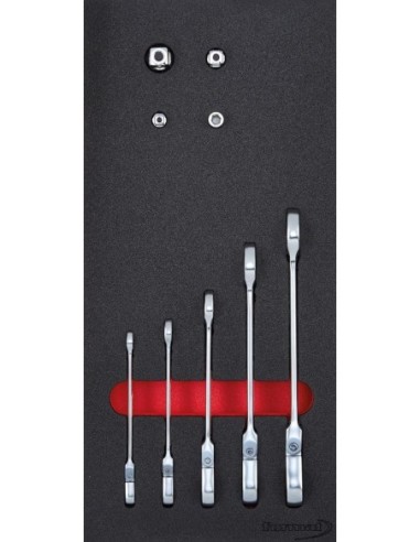Módulo hta de 1/3 Llave estrella c/ carraca orientable
