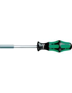Mango portapuntas c/ imán1/4 120mm Wera