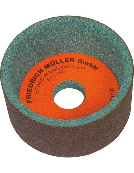 Muela de copa Carburo de silicio 100x50x20mm K80 Müller