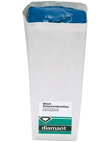 Pasta abrasiva y para pulir 800g azul Diamante