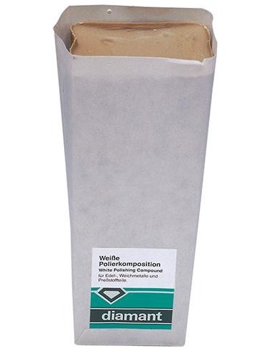 Pasta abrasiva y para pulir 700g blanco-beige Diamante
