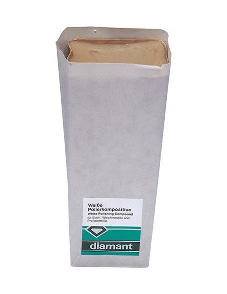 Pasta abrasiva y para pulir 700g blanco-beige Diamante