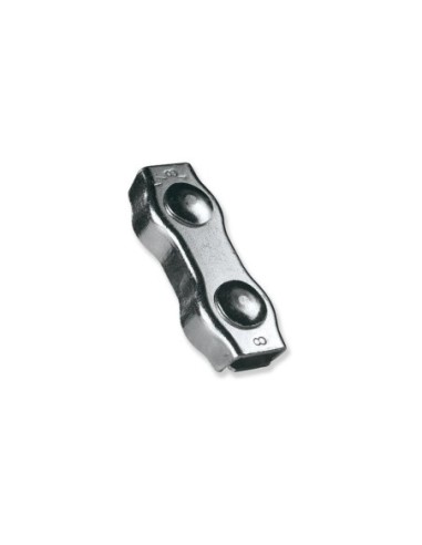 Grapa sujectacables dobleAcero Fe 360B | 79-348 GSCD-06