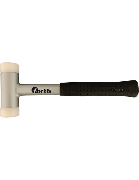Martillo de superficie blanda 40 mm con mango tubular de acero sin contragolpe FORTIS FORTIS