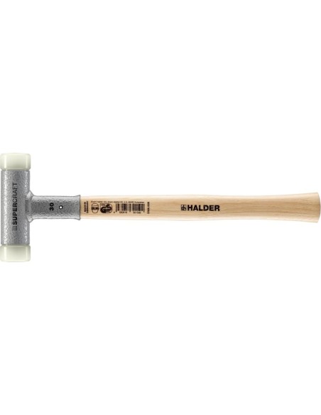 Martillo nylon antirreb. 30mm rsfr. Halder