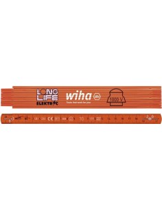 Metro plegable Longlife electric 2m