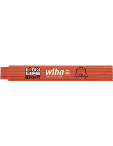 Metro plegable Longlife electric 2m