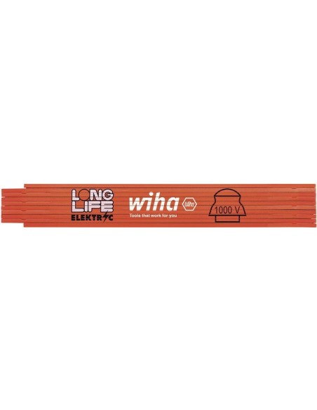 Metro plegable Longlife electric 2m