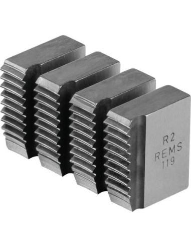 Cojinetes de terraja R 2 Rems rosca de tubo R cónica derecha ISO 7-1, EN 10226