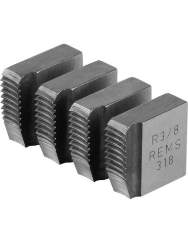 Cojinetes de terraja R 3/8 Rems rosca de tubo R cónica derecha ISO 7-1, EN 10226