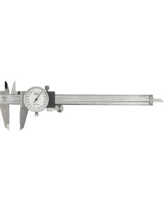 Pie rey reloj comparador 150mm 0,02mm MAHR