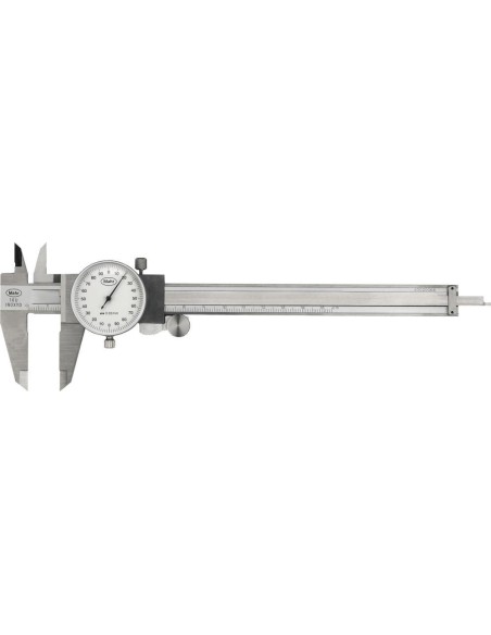 Pie rey reloj comparador 150mm 0,02mm MAHR