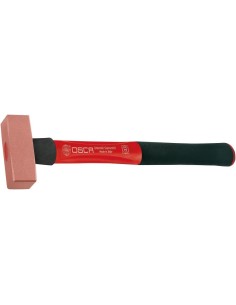 Martillo de cobre 1000g con mango de 3 comp. DIN 5130 OSCA