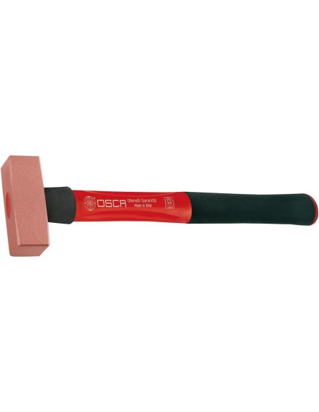 Martillo de cobre 1000g con mango de 3 comp. DIN 5130 OSCA