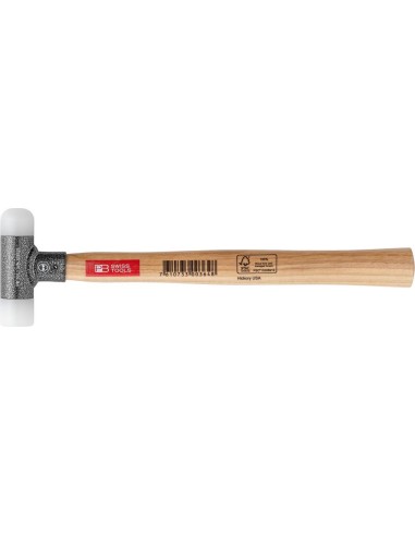 Martillo blando con mangode madera sin contragolpe40mm PB Swiss Tools