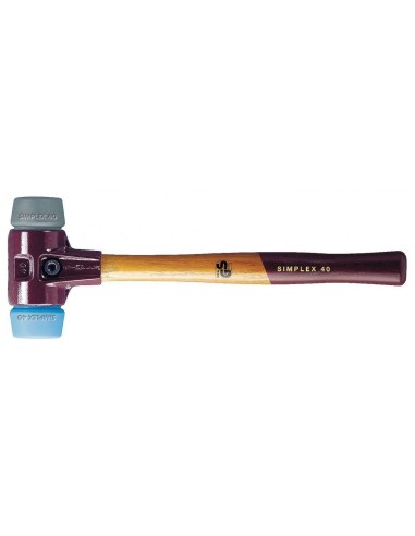 Maza de TPE azul + gris Simplex