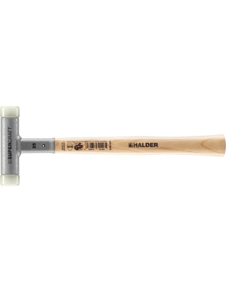 Martillo nylon antirreb. 25mm rsfr. Halder