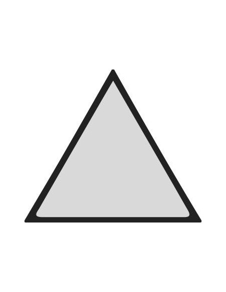 Lima abrasiva carburo carburo triangular 10x100mm grueso Müller