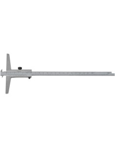 Pie de rey de profundidadc/ 2 patas y superficies de medición doble 200mm FORTIS