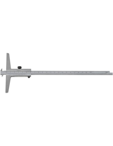 Pie de rey de profundidadc/ 2 patas y superficies de medición doble 200mm FORTIS