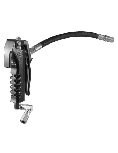 PISTOLA DE CONTROL PG-77/ZF, 1 KG/MIN, GRASA, EXTENSIÓN FLEXIBLE REFORZADA, RÓTULA Z