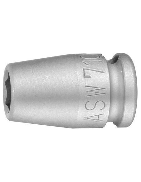 Vaso de llave de vaso de fuerza 3/8 17mm ASW