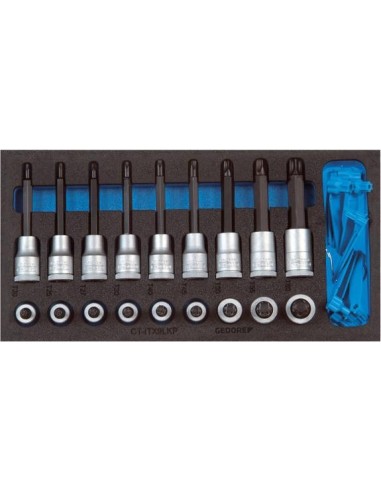 Módulo hta CT1/3 puntas de destornillador Torx GEDORE