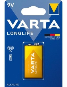 Bateria LONGLIFE 9V Bateria E-Block, de 1 Bli. Varta