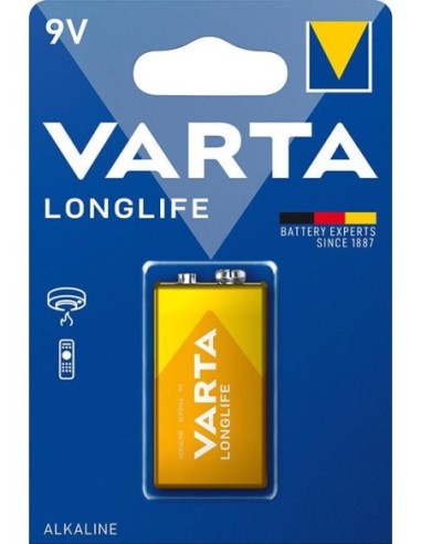Bateria LONGLIFE 9V Bateria E-Block, de 1 Bli. Varta