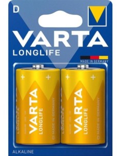 Pila LONGLIFE VARTA D blíster de 2