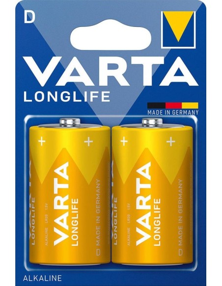 Pila LONGLIFE VARTA D blíster de 2