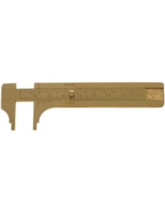 Pie de rey pequeño latón 80mm rebajado FORTIS