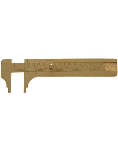 Pie de rey pequeño latón 80mm rebajado FORTIS