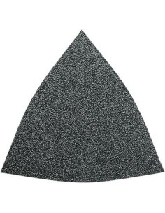 Hoja de lija triangular no perforado, 80mm K40 Fein U.E.  50 unidades